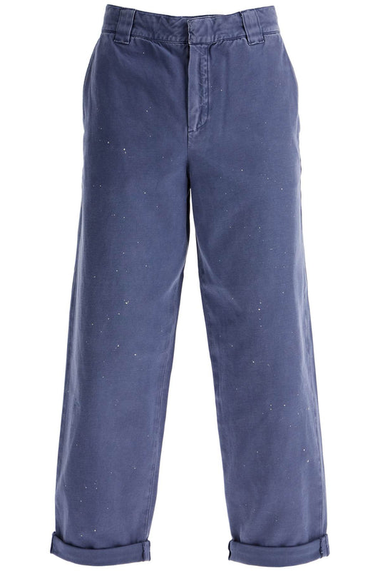 's Workwear Chino Skate Pants By  - Blue