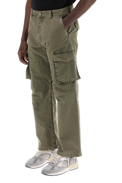 Cargo Canvas Pants For Men  - Green