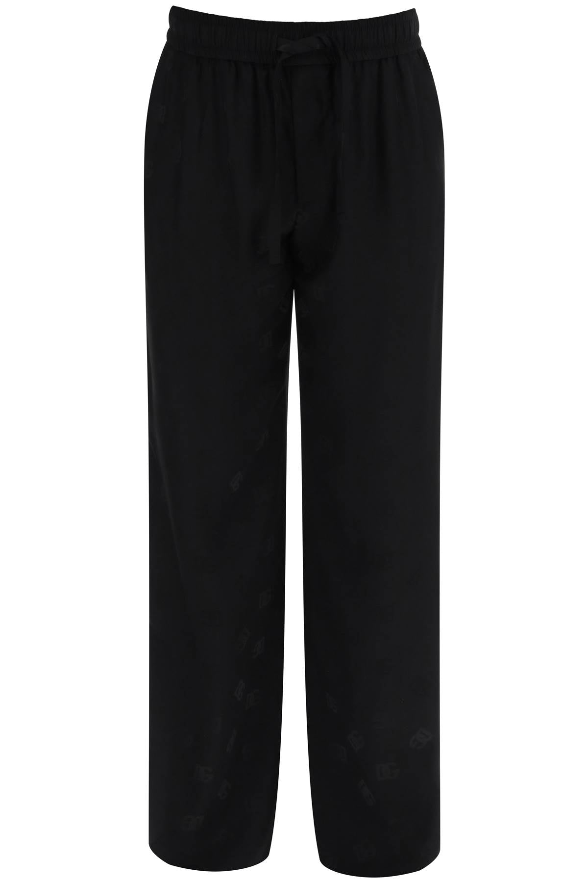 Dg Jacquard Pants  - Black