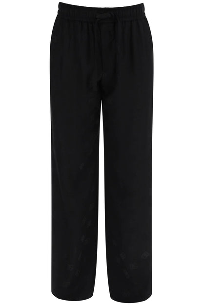 Dg Jacquard Pants  - Black