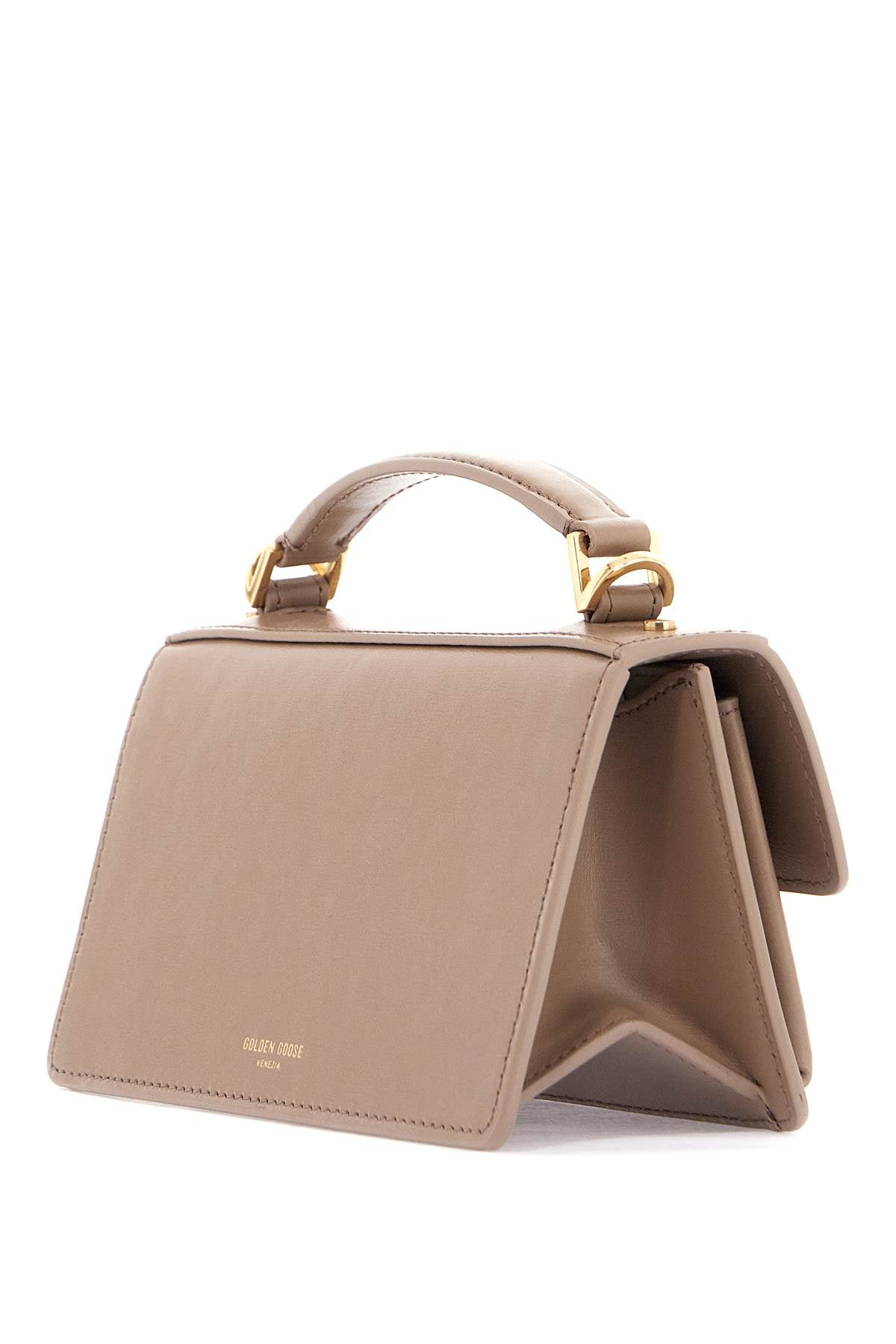 Mini Venice Leather Palmellata Handbag  - Beige