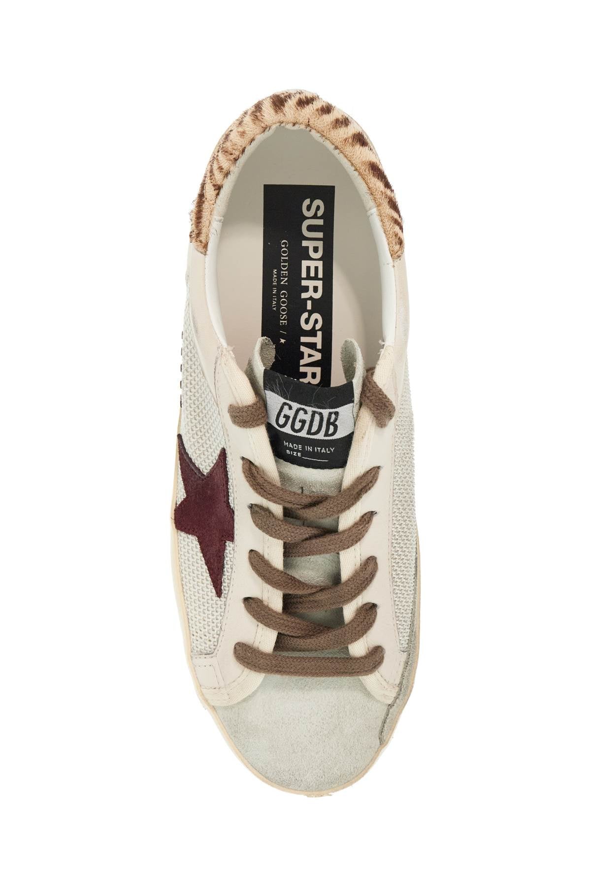 Super-star Canvas And Leather Sneakers  - Neutro