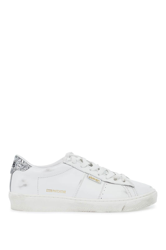 Smooth Leather Matchstar Sneakers In  - White