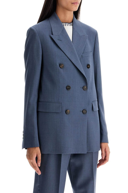 Tailored Wool Fresco Blazer  - Blue