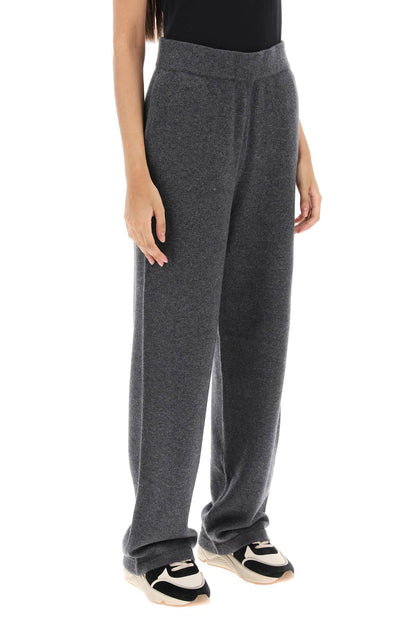 Cashmere Knit Pants  - Grigio