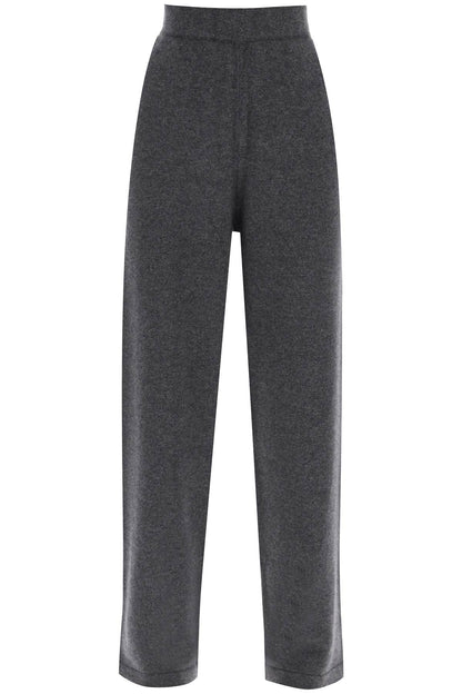 Cashmere Knit Pants  - Grigio