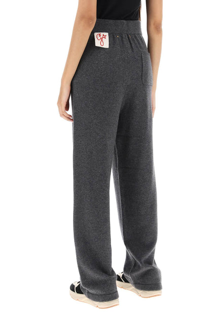 Cashmere Knit Pants  - Grigio