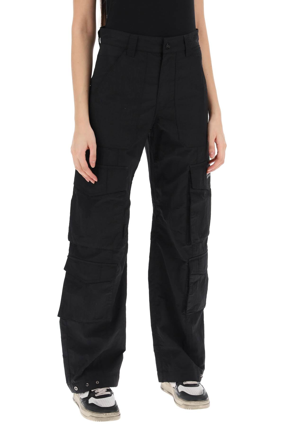 Lizzy Ripstop Cargo Pants  - Black