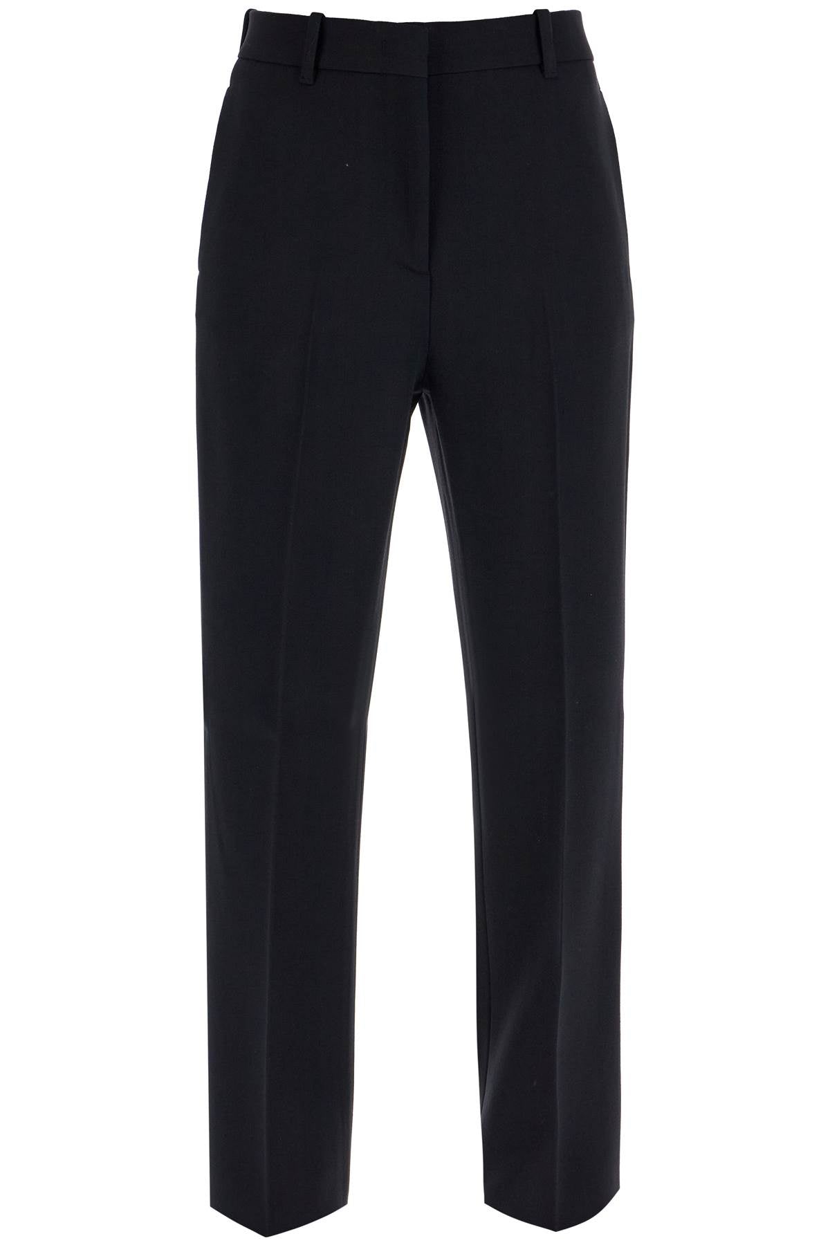 Tailored Crepe Trousers For  - Blue