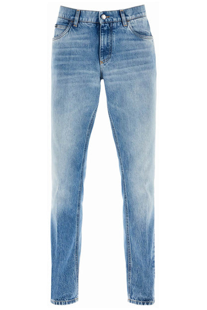 Low-rise Regular Fit Jeans  - Blue