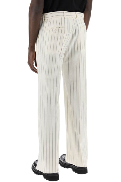 Tailored Pinstripe  - White