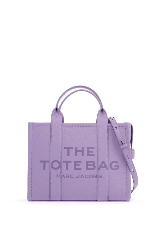 The Leather Medium Tote Bag  - Viola