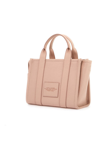 The Leather Small Tote Bag  - Pink