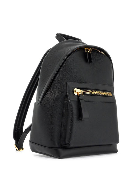 Leather Backpack  - Black