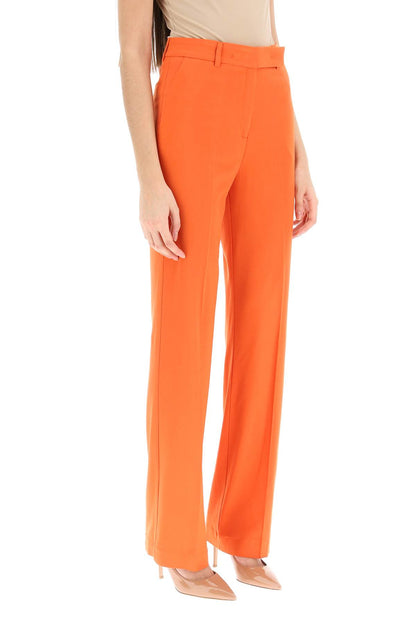 'lover' Canvas Trousers  - Arancio