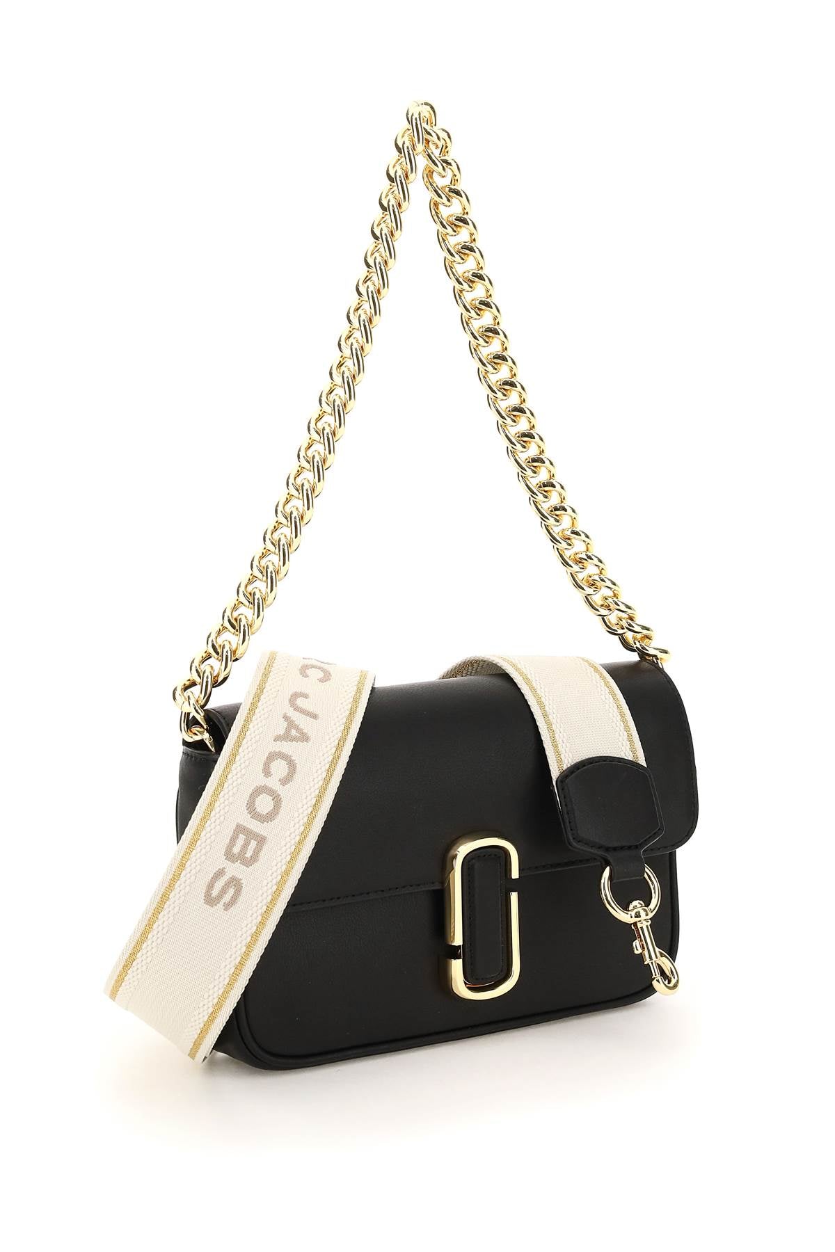 The J Marc Shoulder Bag  - Black