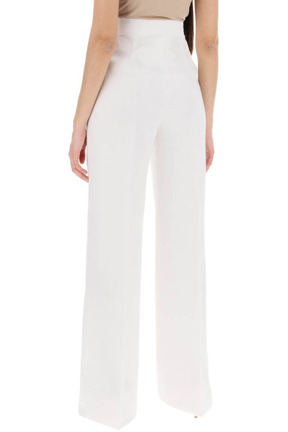 'hangar' Wide Leg Linen Pants  - White