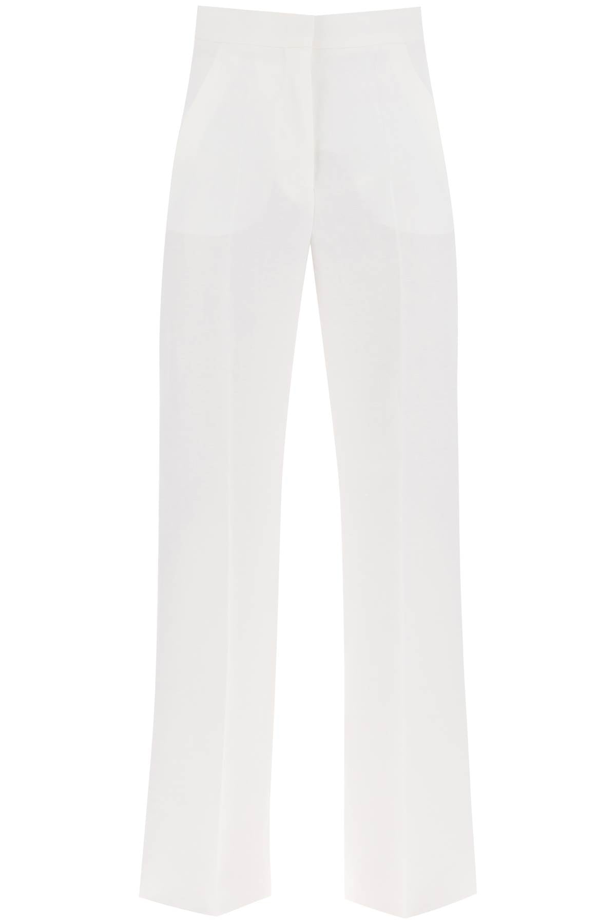 'hangar' Wide Leg Linen Pants  - White