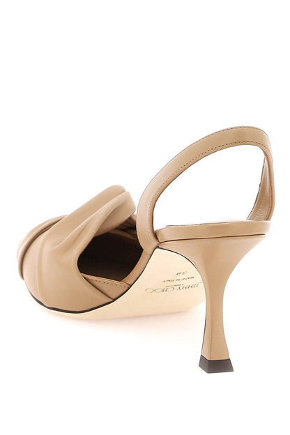 Hedera 70 Slingback Pumps  - Neutro