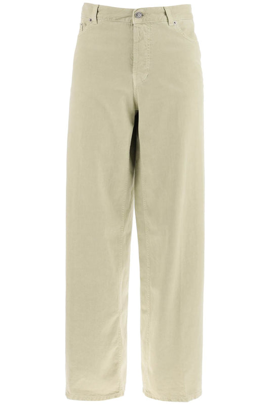 Bethany Drill Pants In Italian  - Verde