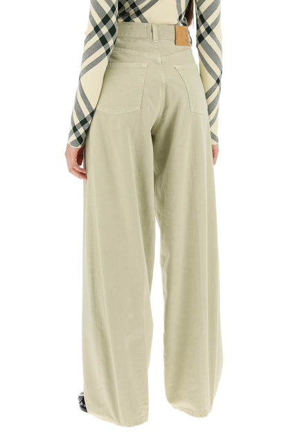 Bethany Drill Pants In Italian  - Verde