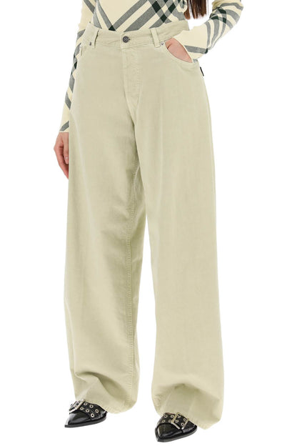 Bethany Drill Pants In Italian  - Verde