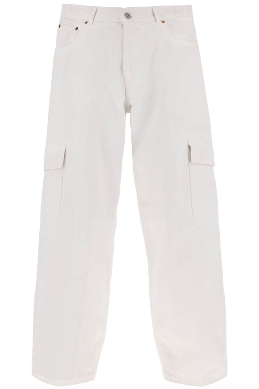 Bethany Cargo Jeans For  - White