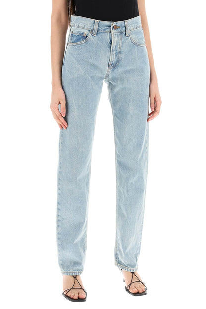 Cleo Straight Leg Jeans  - Light Blue