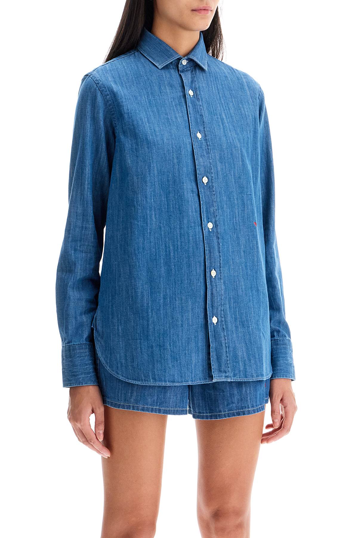 Chambray Shirt  - Blue