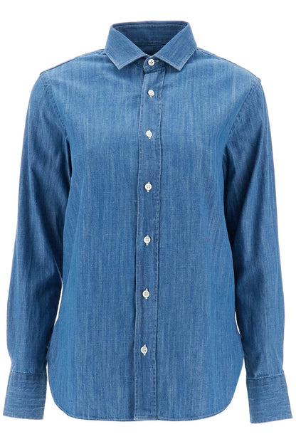 Chambray Shirt  - Blue