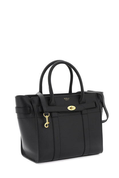 Zipped Bayswater Handbag  - Black