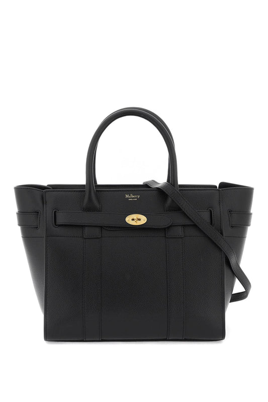 Zipped Bayswater Handbag  - Black