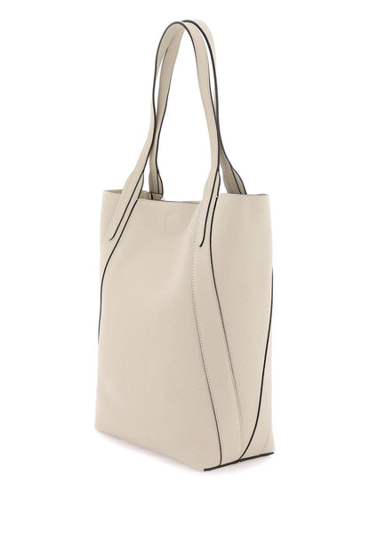 Grained Leather Bayswater Tote Bag  - Neutro