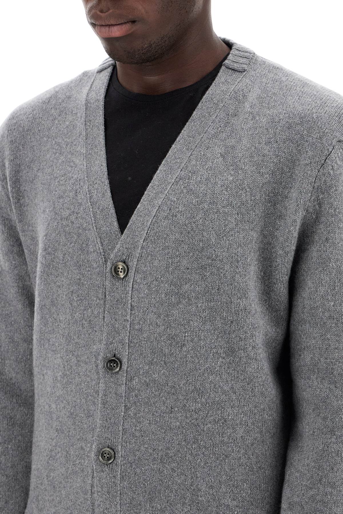 Cashmere Cardigan For  - Grey