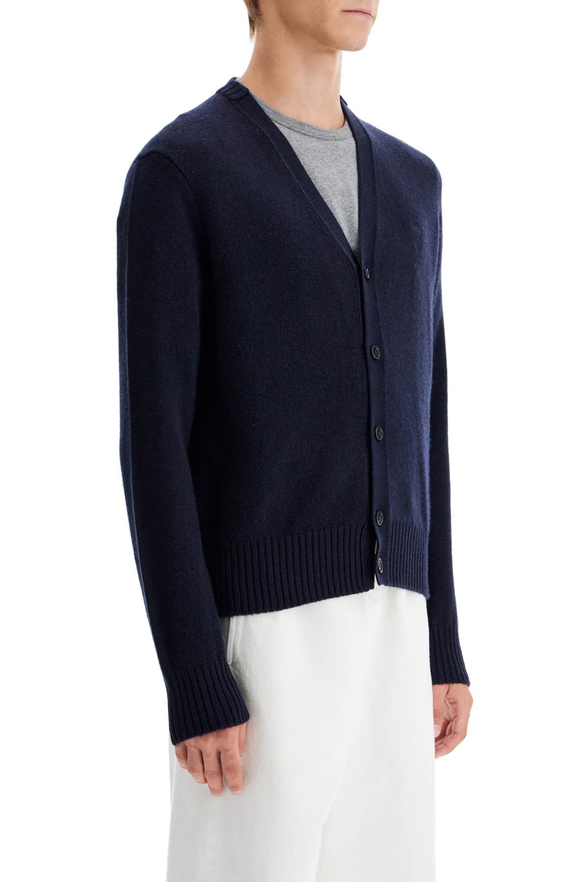 Cashmere Cardigan For  - Blue