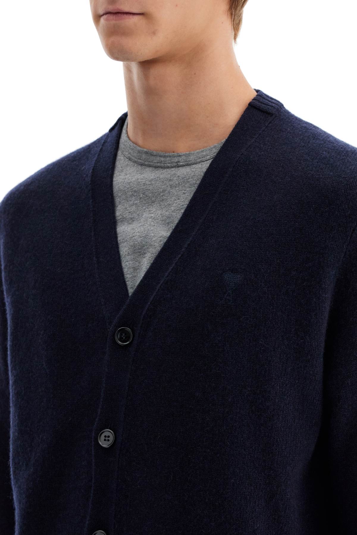 Cashmere Cardigan For  - Blue