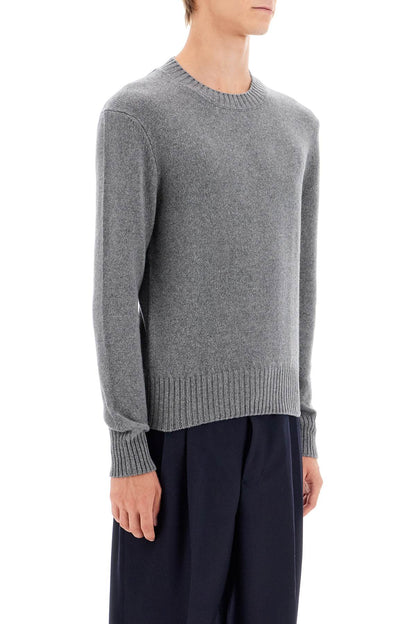 Cashmere Crewneck Pullover  - Grey