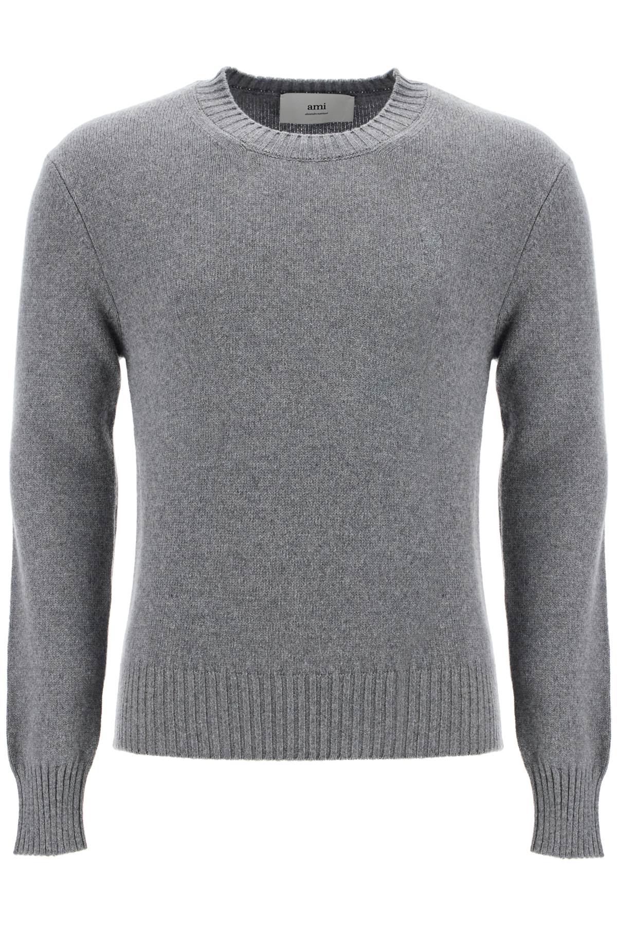 Cashmere Crewneck Pullover  - Grey