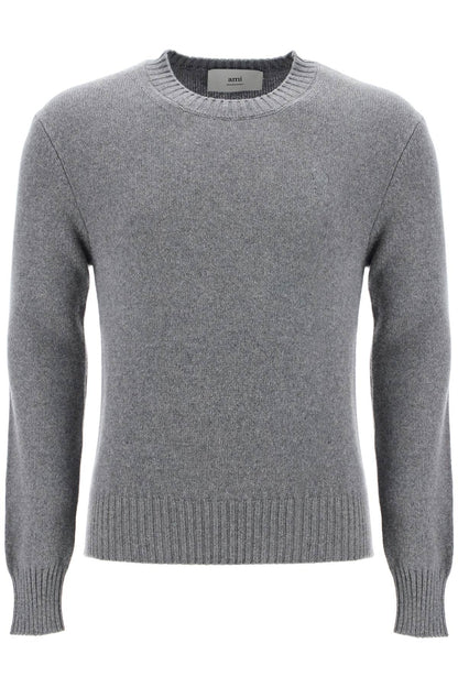 Cashmere Crewneck Pullover  - Grey