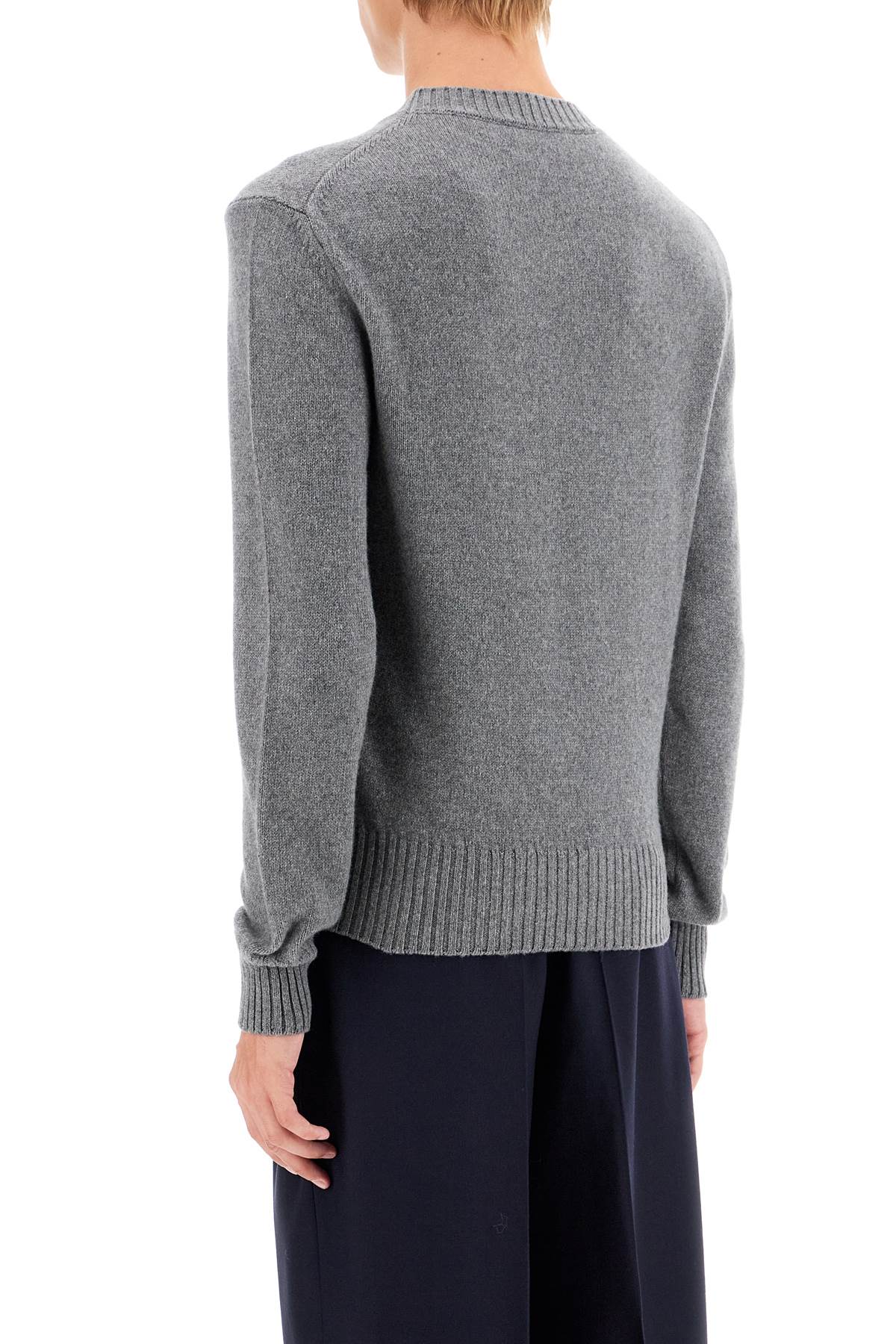 Cashmere Crewneck Pullover  - Grey