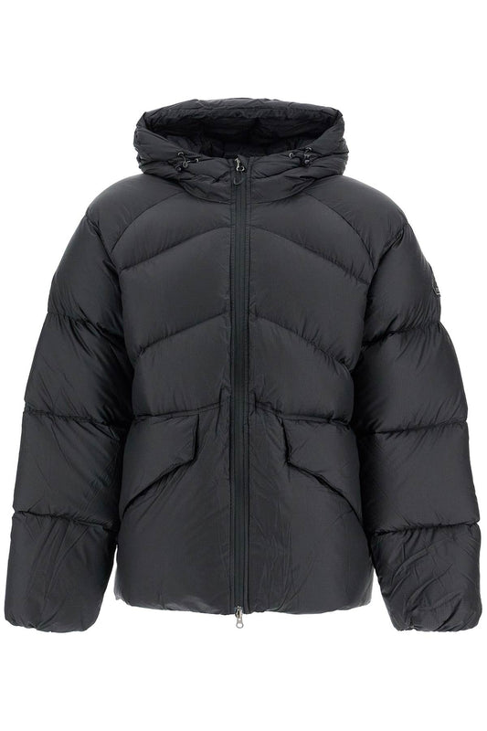 Stellar Hooded Down Jacket  - Black