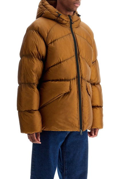 Stellar Hooded Down Jacket  - Brown