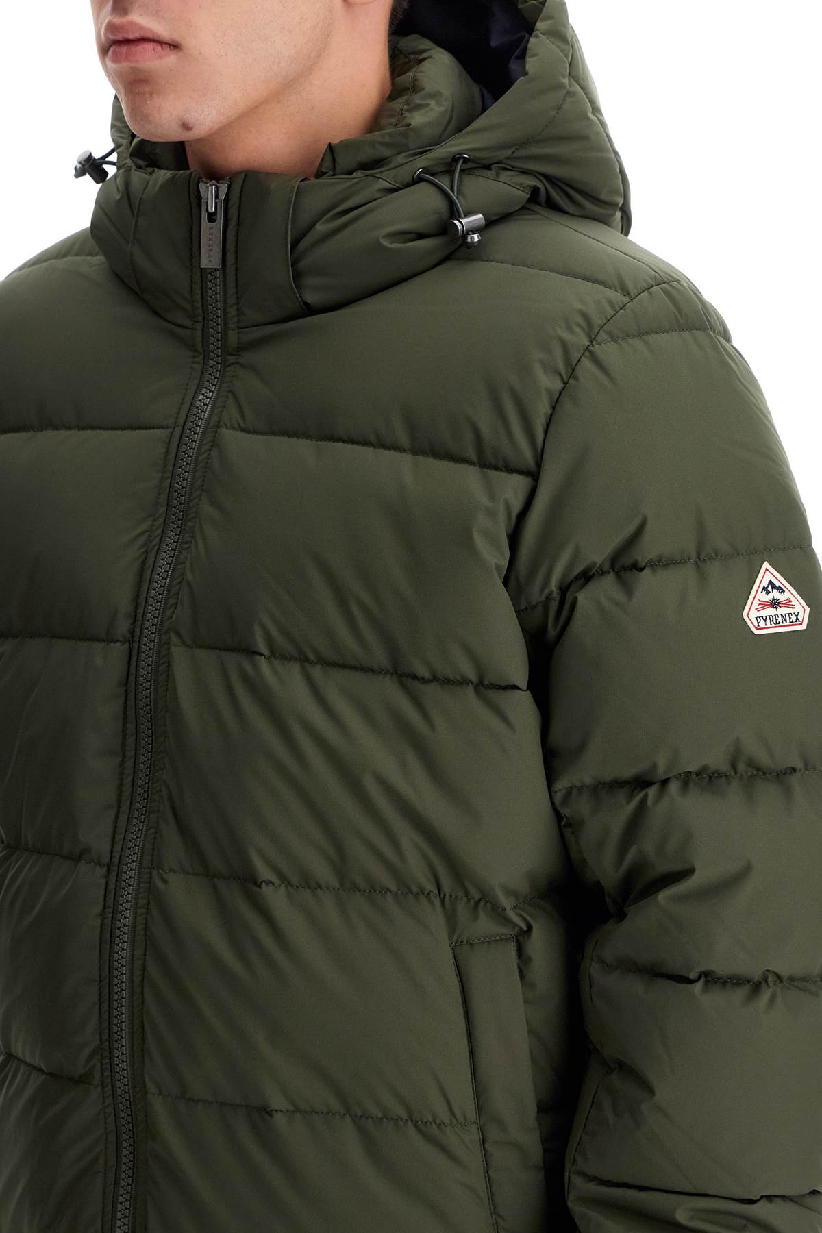 'spoutnic Down Jacket With  - Khaki