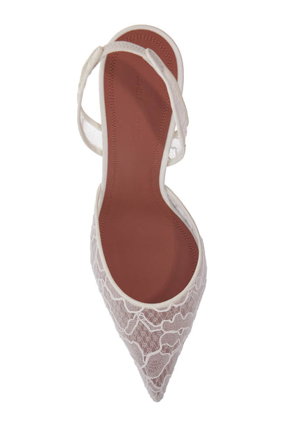 Lace Slingback Holli Dã©  - White