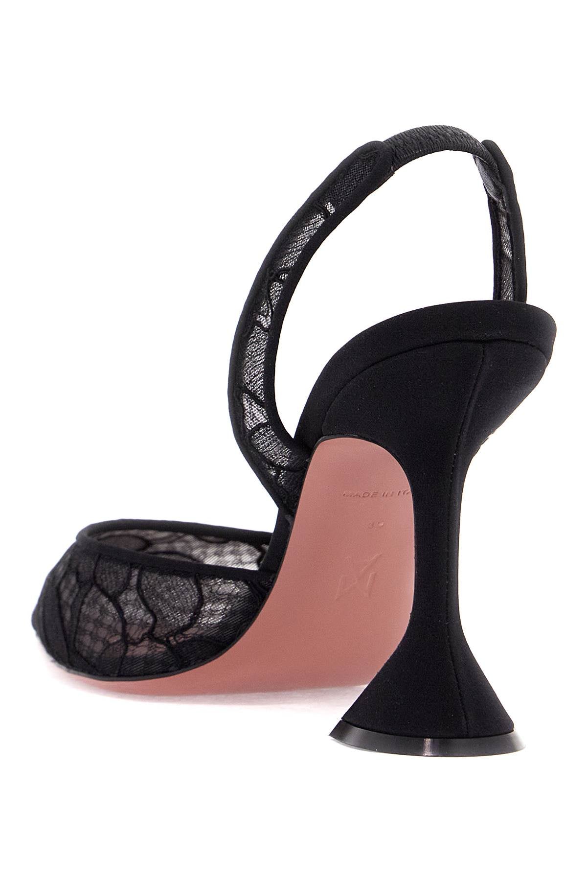 Lace Slingback Holli Dã©  - Black