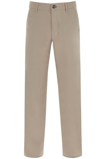 Cotton Chino Pants  - Khaki