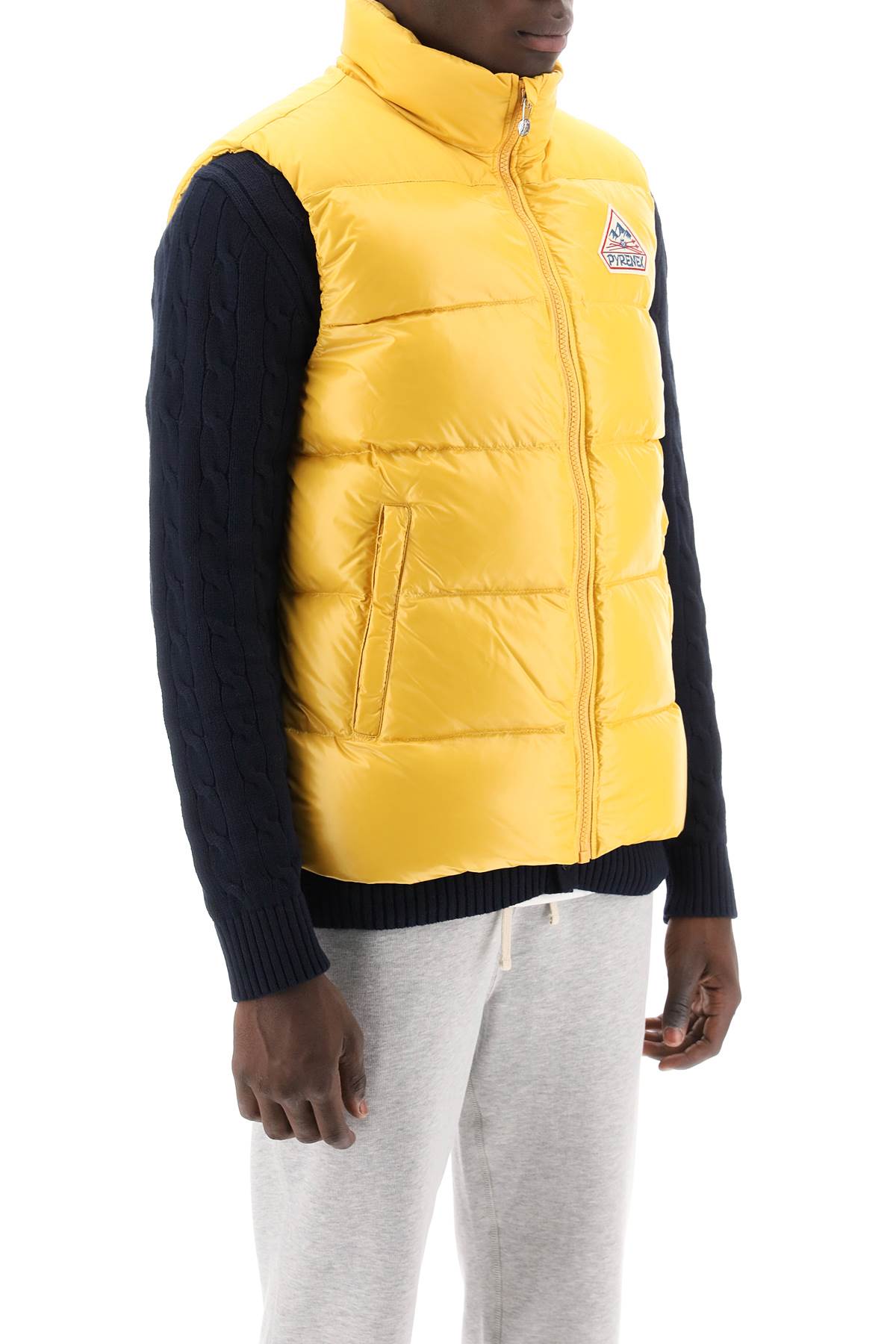 'john 2' Padded Vest  - Giallo