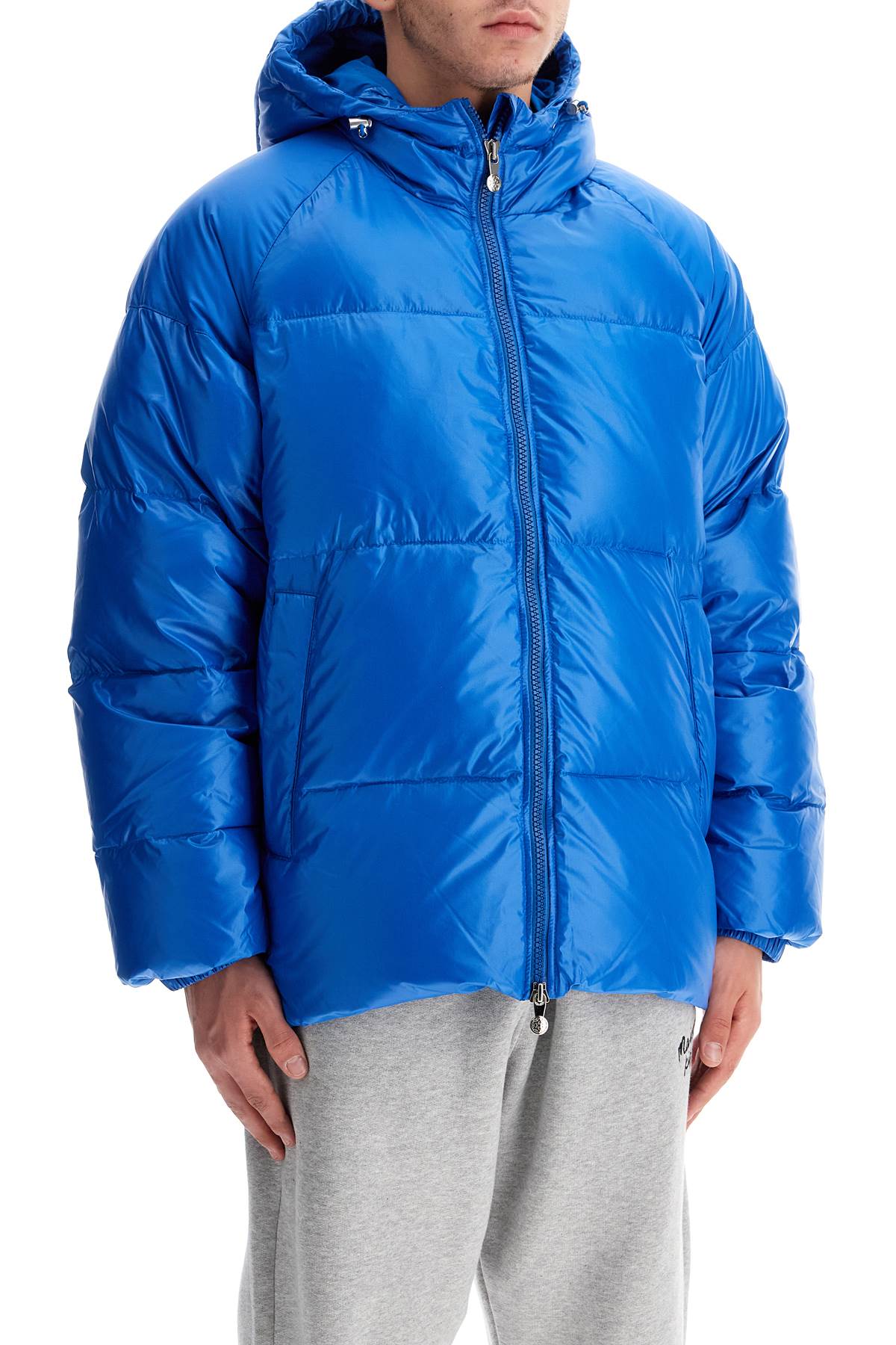 Sten 3 Shiny Down Jacket  - Blue