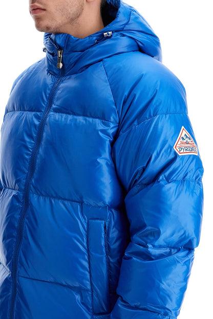 Sten 3 Shiny Down Jacket  - Blue