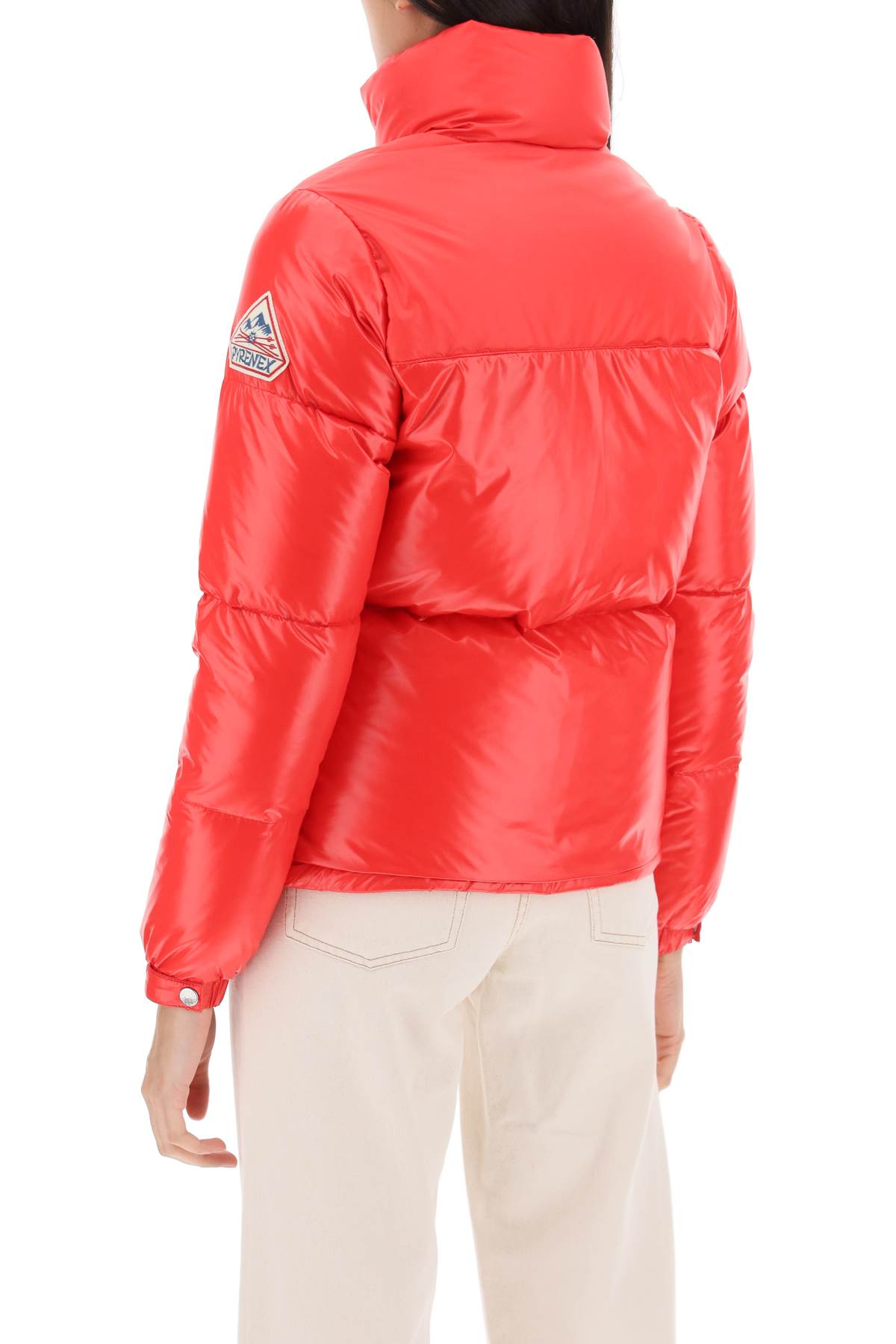 Goldin 3 Short Down Jacket  - Rosso